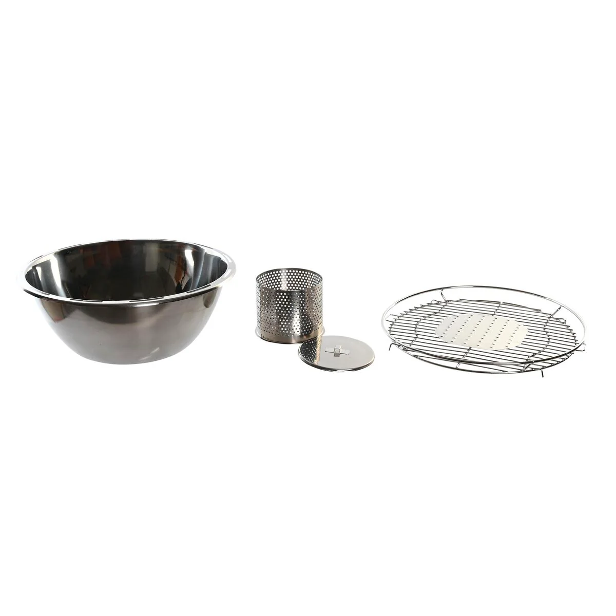 Barbecue DKD Home Decor Acciaio PVC (34,5 x 34,5 x 25 cm) - Image 4