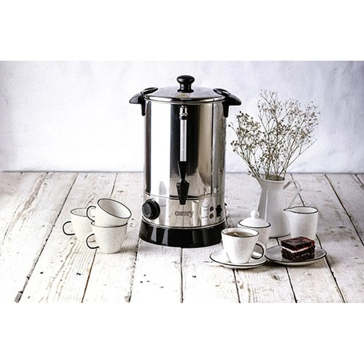Bollitore Adler CR 1267 Nero Grigio Acciaio inossidabile 980 W 8,8 l - Image 5