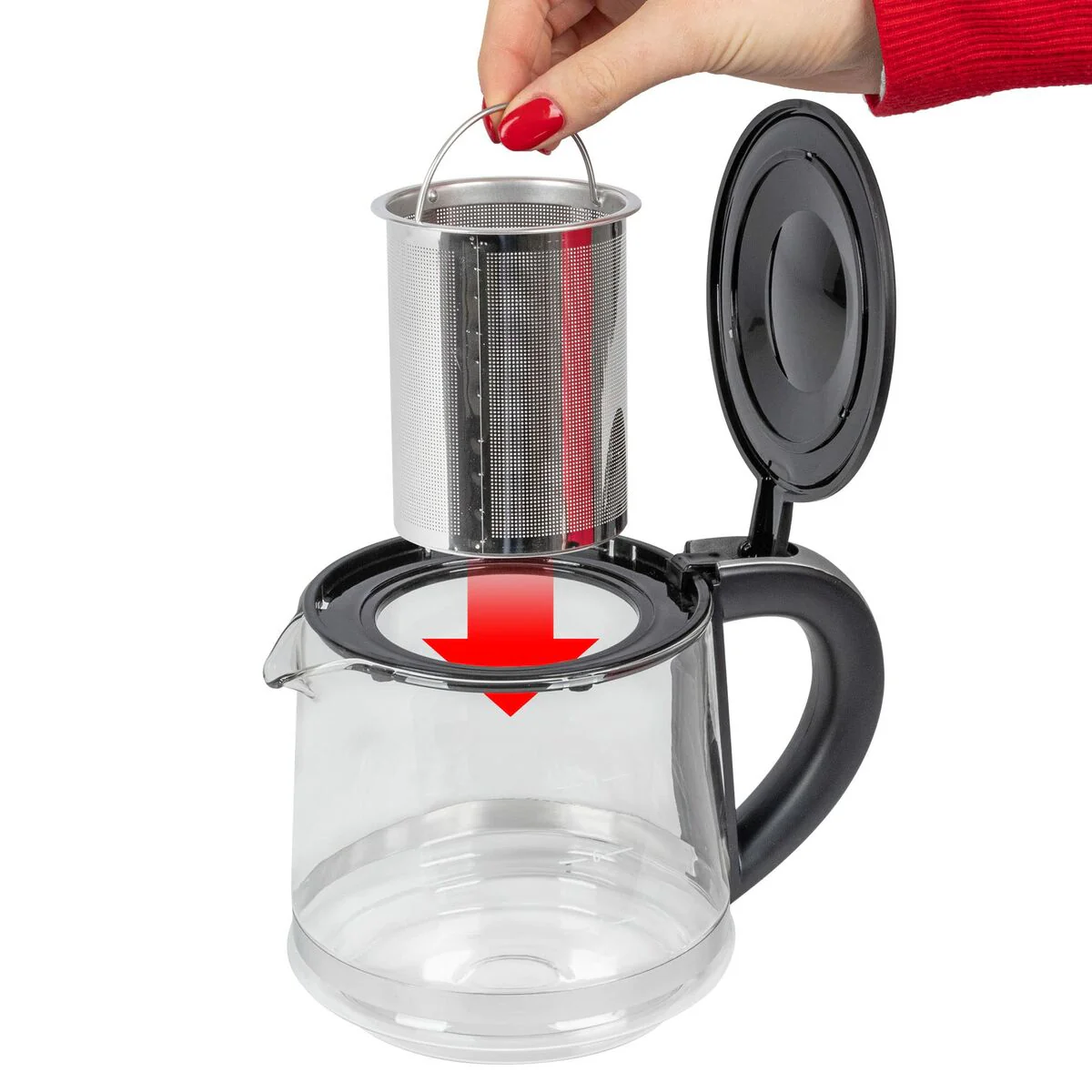 Bollitore Elettrico con Teiera Proficook PC-TKS 1056 Acciaio 2250 W Acciaio inossidabile 1,7 L - Image 3