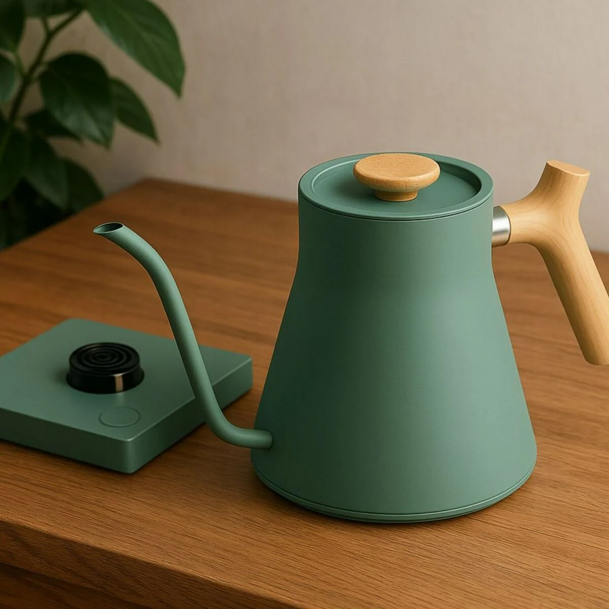Bollitore Fellow Verde Legno Acciaio inossidabile 900 ml - Image 8