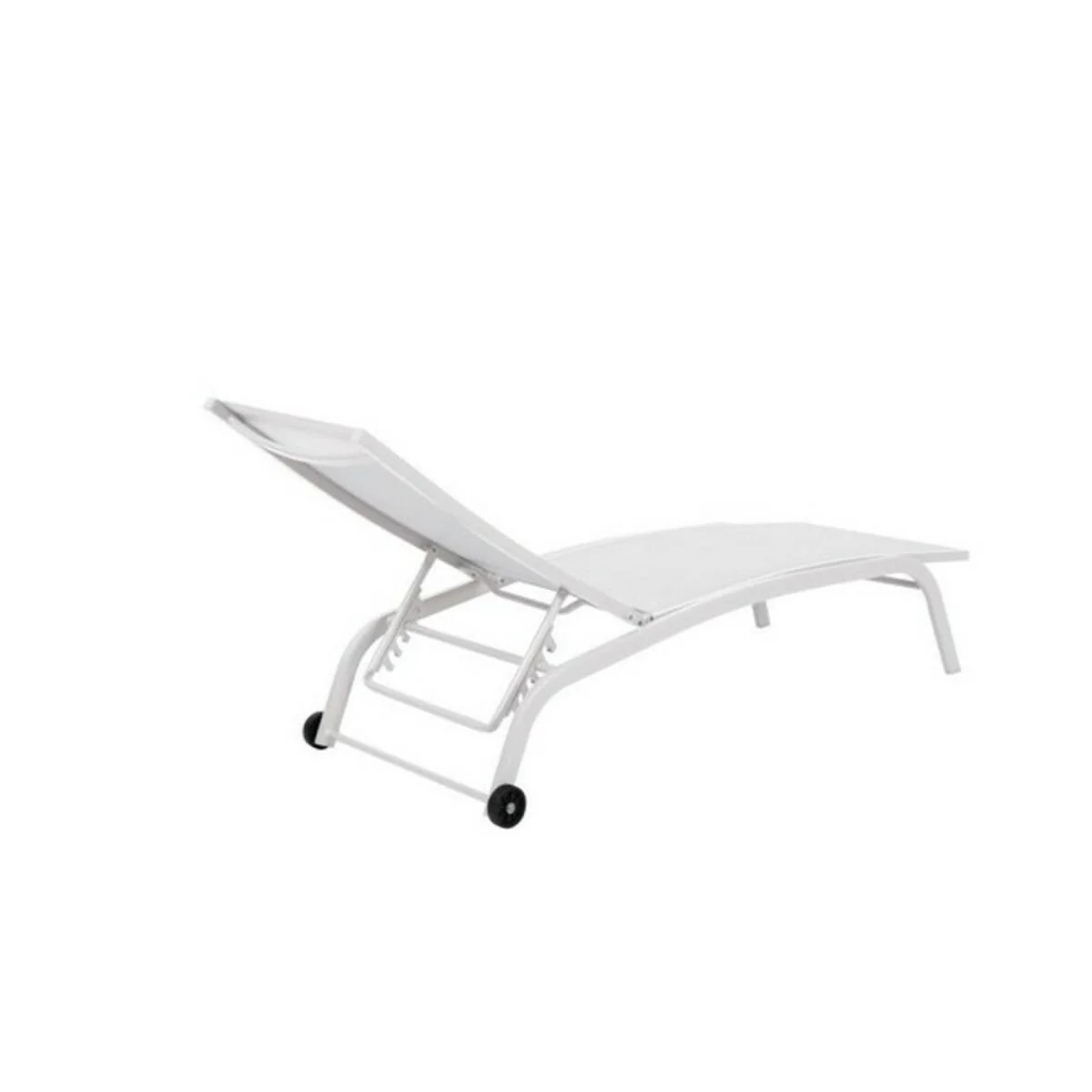 Lettino DKD Home Decor Con ruote PVC Alluminio (187,5 x 64 x 97 cm) - Image 3