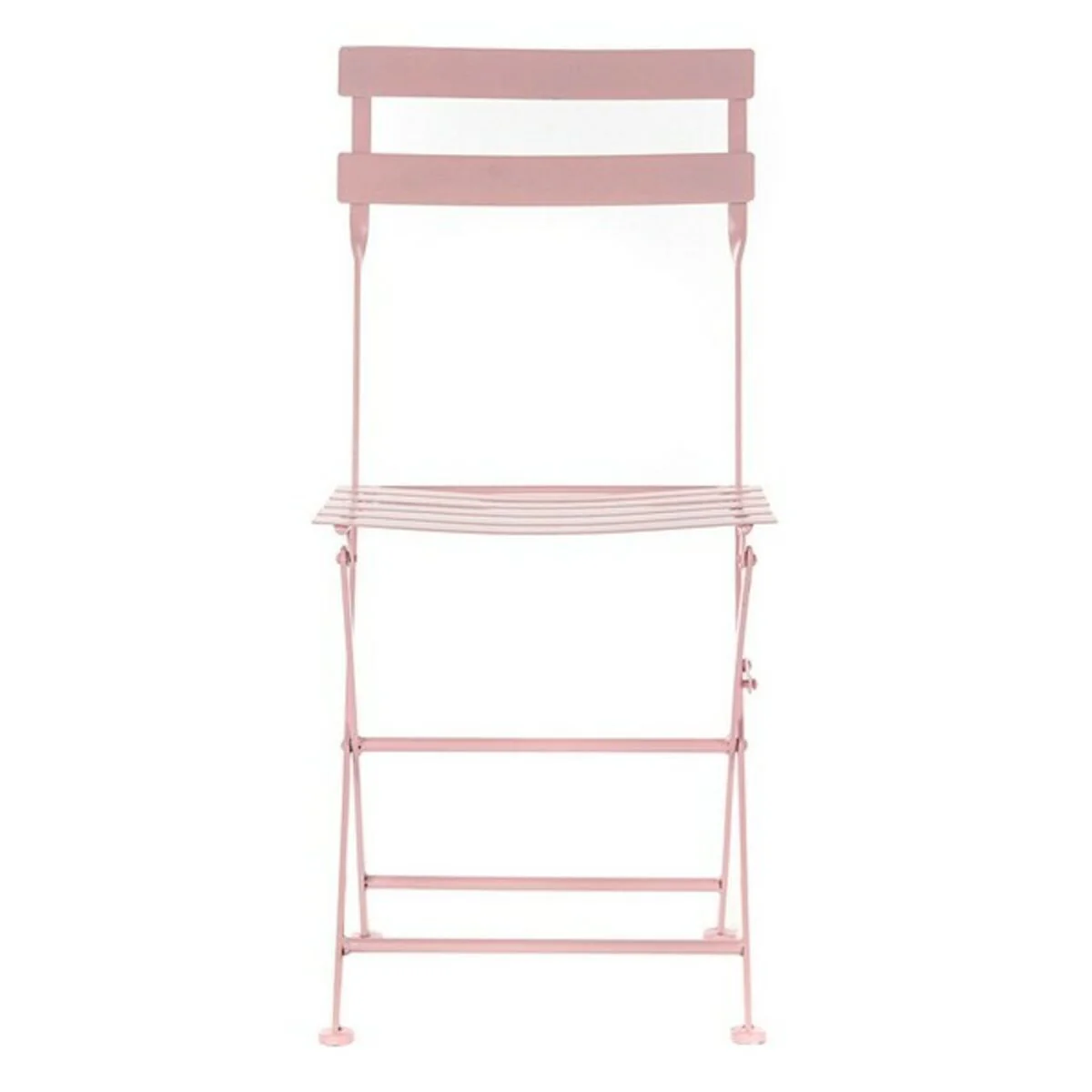 Tavolo con 2 sedie DKD Home Decor MB-177410 Rosa 60 x 60 x 75 cm (3 pcs) - Image 4